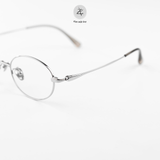  Gọng kính Zay Eyewear 08165 dáng oval Titanium phong cách Hàn Quốc 