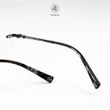  Gọng khoan không viền Chrome Hearts CH8085 dáng chữ nhật titanium cao cấp full box 