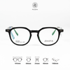  Gọng kính Ziozia KKXA6087 dáng tròn Nhựa acetate fullbox chính hãng 