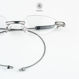  Gọng khoan không viền GM MM219 dáng lục giác titanium 