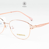  Gọng kính Sedonna 2508 dáng mắt mèo titanium chính hãng 