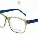  Gọng kính Zay Eyewear Turtle dáng vuông nhựa acetate phong cách Hàn Quốc 