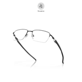  Gọng kính nửa khung Oakley Gauge 3.2 Blade 0OX5128 dáng vuông kim loại C-5™ Alloy chính hãng fullbox 