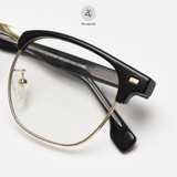  Gọng kính Zay Eyewear LY2326 dáng vuông nửa khung phong cách hàn quốc 