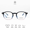  Gọng kính Ziozia KHHSIT7023 dáng tròn Nhựa acetate fullbox chính hãng 