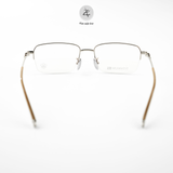  Gọng kính xẻ cước Chrome Hearts CH8031 dáng chữ nhật nữa khung Titanium cao cấp 