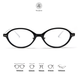  Gọng kính Zay Eyewear 1801 dáng oval phong cách Hàn Quốc 