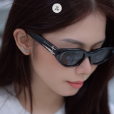  Kính mát Gentle Monster Verse dáng mắt mèo nhựa acetate cao cấp fullbox 