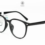  Gọng kính Zay Eyewear TR6612 dáng tròn nhựa TR90 phong cách Hàn Quốc 