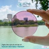  Tròng kính Rocky Đổi màu Trendy Lọc ánh sáng xanh 1.56 SHMC chính hãng 