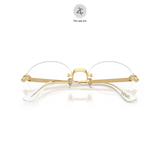 Gọng khoan không viền RayBan X ASAP Rocky 0RX3929 dáng oval kim loại chính hãng fullbox