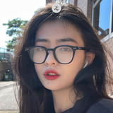  Gọng kính Zay Eyewear TR 2113 dáng vuông nhựa TR90 phong cách Hàn Quốc 