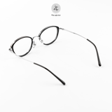 Gọng kính Zay Eyewear M 6212 dáng mắt mèo Titanium phong cách Hàn Quốc