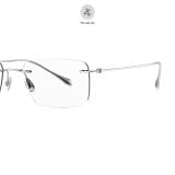  Gọng khoan không viền Bolon BR1003 dáng vuông titanium chính hãng fullbox 