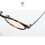  Gọng kính Zay Eyewear V6006T dáng oval nhựa acetate phong cách Hàn Quốc 