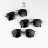  Kính mát phân cực polarized Ristaky 8970 dáng phi công Titanium chính hãng 