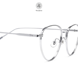  Gọng kính 30888 dáng mắt mèo titanium cao cấp 