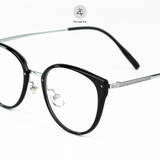  Gọng kính Zay Eyewear 25021 dáng mắt mèo titanium phong cách Hàn Quốc 