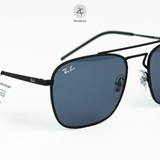  Kính mát RayBan 0RB3588 dáng phi công kim loại chính hãng fullbox 