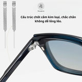  Kính râm cận thời trang S34208 clip on 2 in 1 chống tia UV 