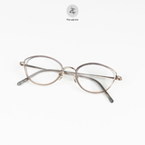  Gọng kính Zay Eyewear M6212 dáng mắt mèo titanium phong cách Hàn Quốc 