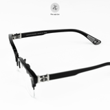  Gọng kính nửa khung CH8057 dáng vuông nhựa acetate cao cấp 