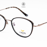  Gọng kính Lavein Paris V9017 dáng mắt mèo titanium & nhựa TR90 chính hãng fullbox 