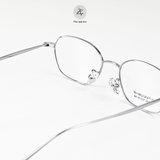  Gọng kính Zay Eyewear P90282 dáng đa giác Titanium phong cách Hàn Quốc 