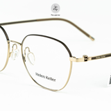  Gọng kính Helen Keller H82097 dáng đa giác Titanium chính hãng fullbox 