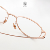  Gọng kính Zay Eyewear 33023 dáng mắt mèo titanium phong cách Hàn Quốc 