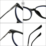  Gọng kính Zay Eyewear 3006 dáng tròn nhựa TR90 phong cách hàn quốc 
