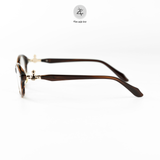  Gọng kính Vivienne Westwood BC 2124 dáng oval nhựa acetate phong cách Hàn Quốc 