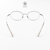  Gọng kính Zay Eyewear 08165 dáng oval Titanium phong cách Hàn Quốc 