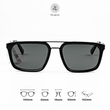  Kính mát Parim 76070 dáng phi công titanium & nhựa acetate chính hãng fullbox 