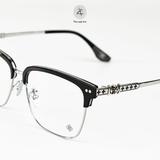  Gọng kính nửa khung Size To CH CH5544 dáng vuông titanium cao cấp 