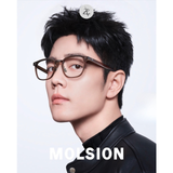  Gọng kính Molsion MJ5166 dáng vuông nhựa acetate chính hãng fullbox 