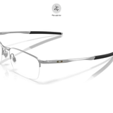  Gọng kính nửa khung Oakley Barrelhouse 0.5 0OX3174 dáng chữ nhật kim loại C-5™ Alloy chính hãng fullbox 