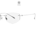  Gọng khoan không viền Bolon BR1002 dáng mắt mèo titanium chính hãng fullbox 