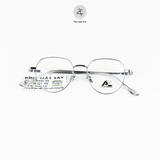  Gọng kính AkiraZenshi 33030 dáng tròn Titanium chính hãng 