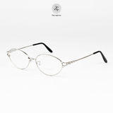  Gọng kính S-2711 dáng oval titanium phong cách thời trang cao cấp 
