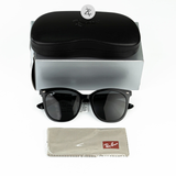  Kính mát RayBan 0RB4379D dáng vuông nhựa Nylon chính hãng fullbox 