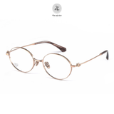  Gọng kính Zay Eyewear Vivienne Westwood V8003T dáng tròn Titanium phong cách Hàn Quốc 