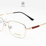  Gọng kính Guylaroche L6643 dáng vuông titanium chính hãng 