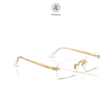  Gọng khoan không viền RayBan X ASAP Rocky 0RX3928V dáng chữ nhật kim loại chính hãng fullbox 