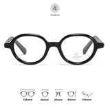  Gọng kính Zay Eyewear JL8009 dáng oval nhựa TR90 phong cách hàn quốc 