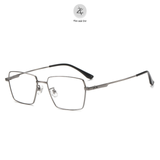  Gọng kính Zay Eyewear 98668 dáng đa giác titanium phong cách Hàn Quốc 