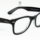  Gọng kính RayBan 0RB4340V dáng vuông nhựa Acetate & Propionate chính hãng fullbox 