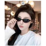  Kính Mát Zay Eyewear OF6228 dáng mắt mèo kim loại thời trang cao cấp 