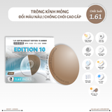  Tròng kính Rocky Edition 9,10 Đổi màu Lọc ánh sáng xanh hạn chế chói cao cấp 1.56, 1.61 ASP chính hãng 