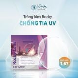 Tròng kính Rocky Chống tia UV Siêu mỏng 1.67 ASP UV chính hãng 